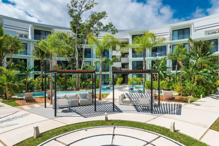 Loft with private pool, common oceanview rooftop, for sale, Region 8, Tulum.