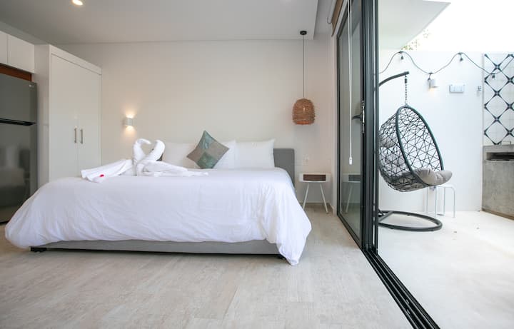 Loft with private pool, common oceanview rooftop, for sale, Region 8, Tulum.