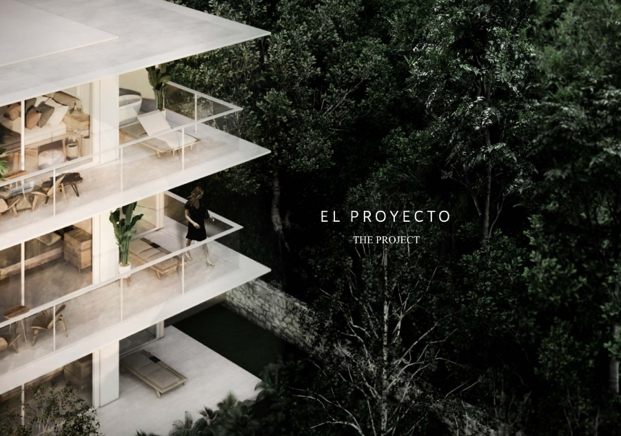 Ocean view condo, 4 bedrooms, private pool and garden, in front of the marina, pre-construction, for sale, South Hotel Zone Cozumel.