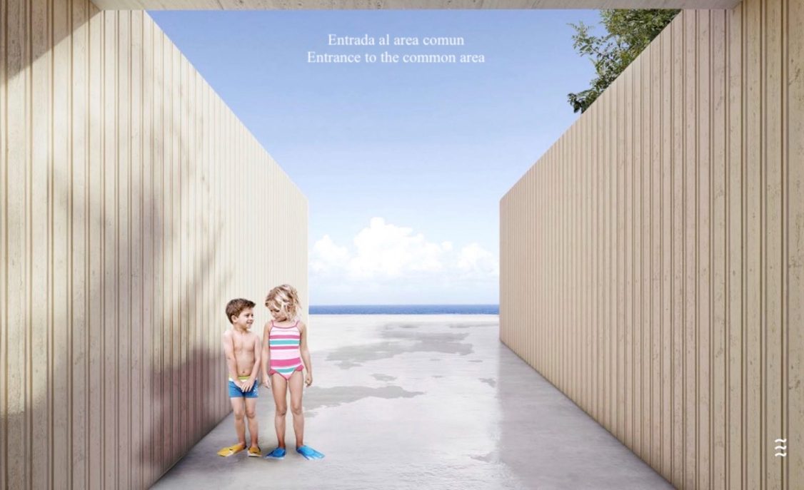 Ocean view condominium, perimeter terrace, marina front, ocean view pool, marble floor, pre-construction in South Hotel Zone, Cozumel.