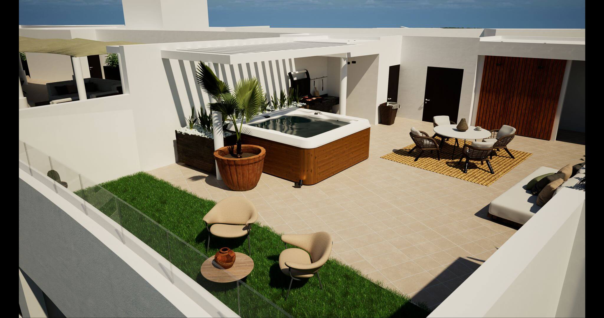 Apartment with Common Pool for Sale, Downtown, Playa del Carmen