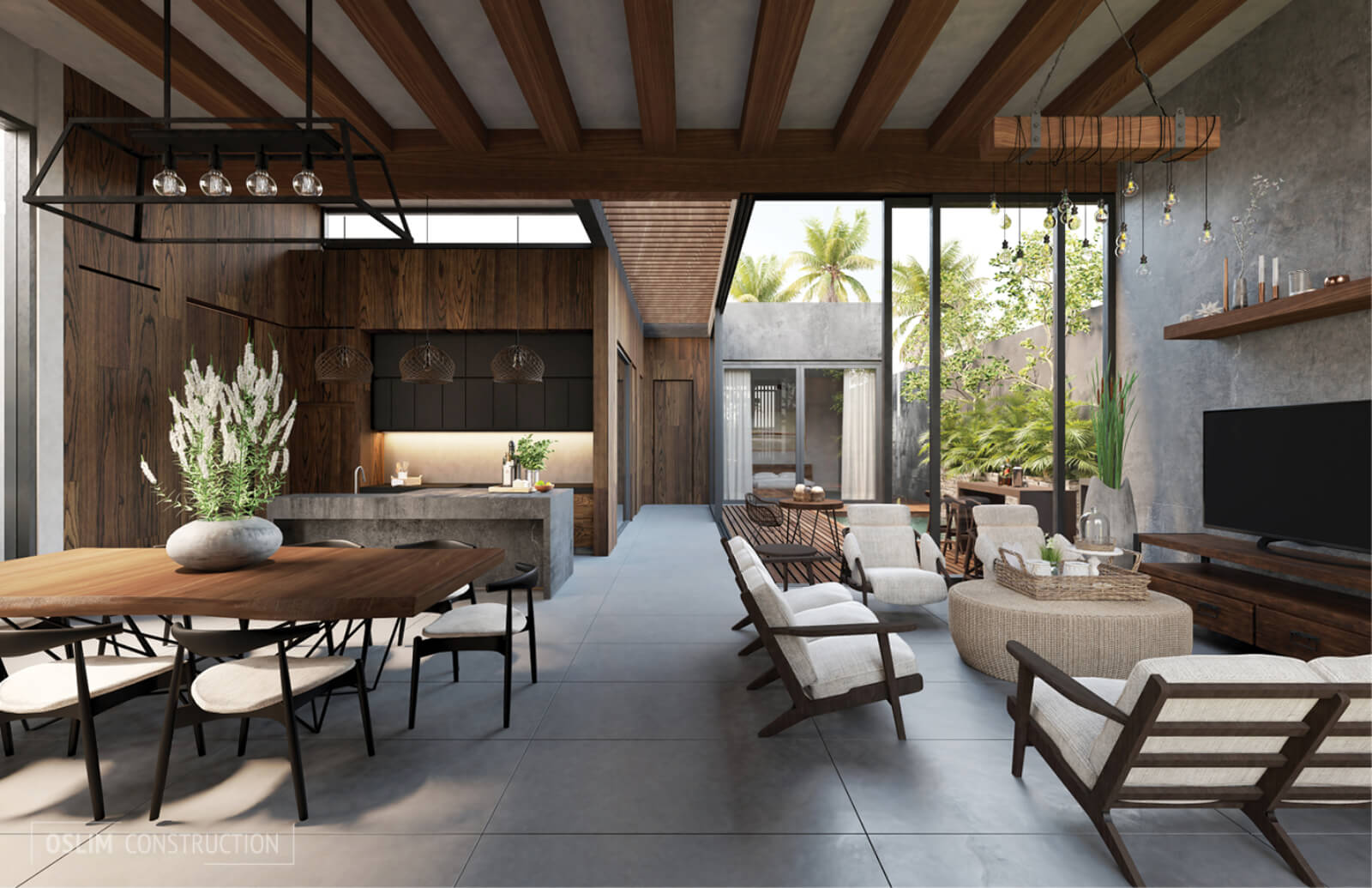 Casa con alberca privada y jardin, mas de 20 amenidades de dise&ntilde;o unico, residencial privado Kaybe, en venta Tulum.