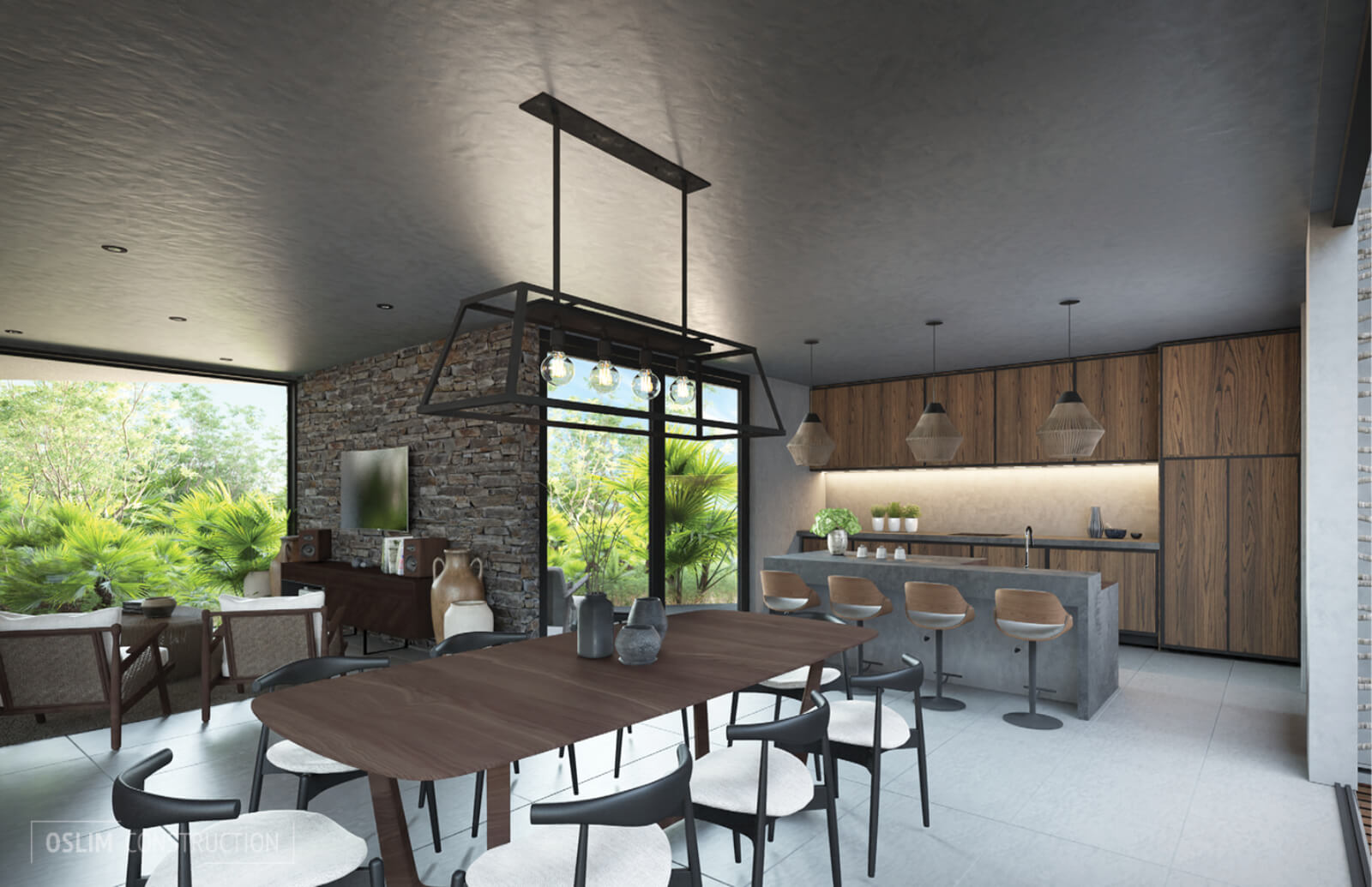 Casa en venta con piscina privada, dos niveles, terraza, patio, bar, bodega. Areas comunes, area zen, area de asadores, bar lounge.