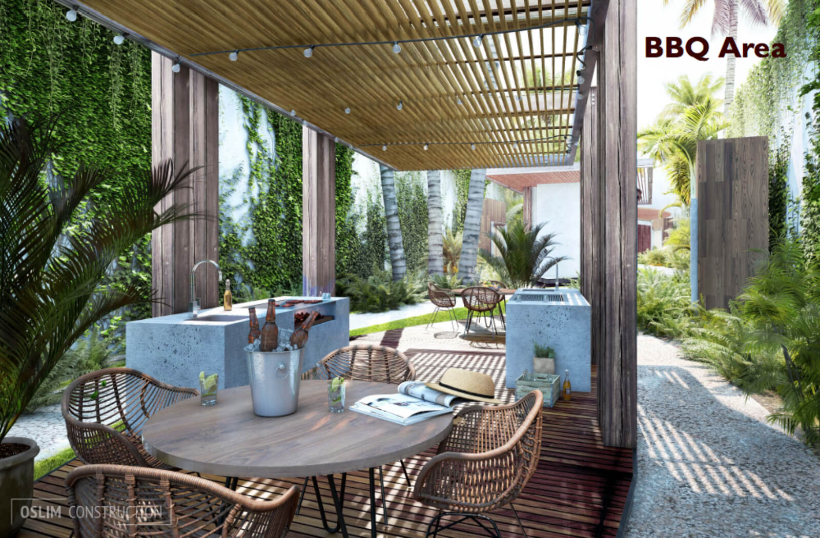 Casa en venta con piscina privada, dos niveles, terraza, patio, bar, bodega. Areas comunes, area zen, area de asadores, bar lounge.