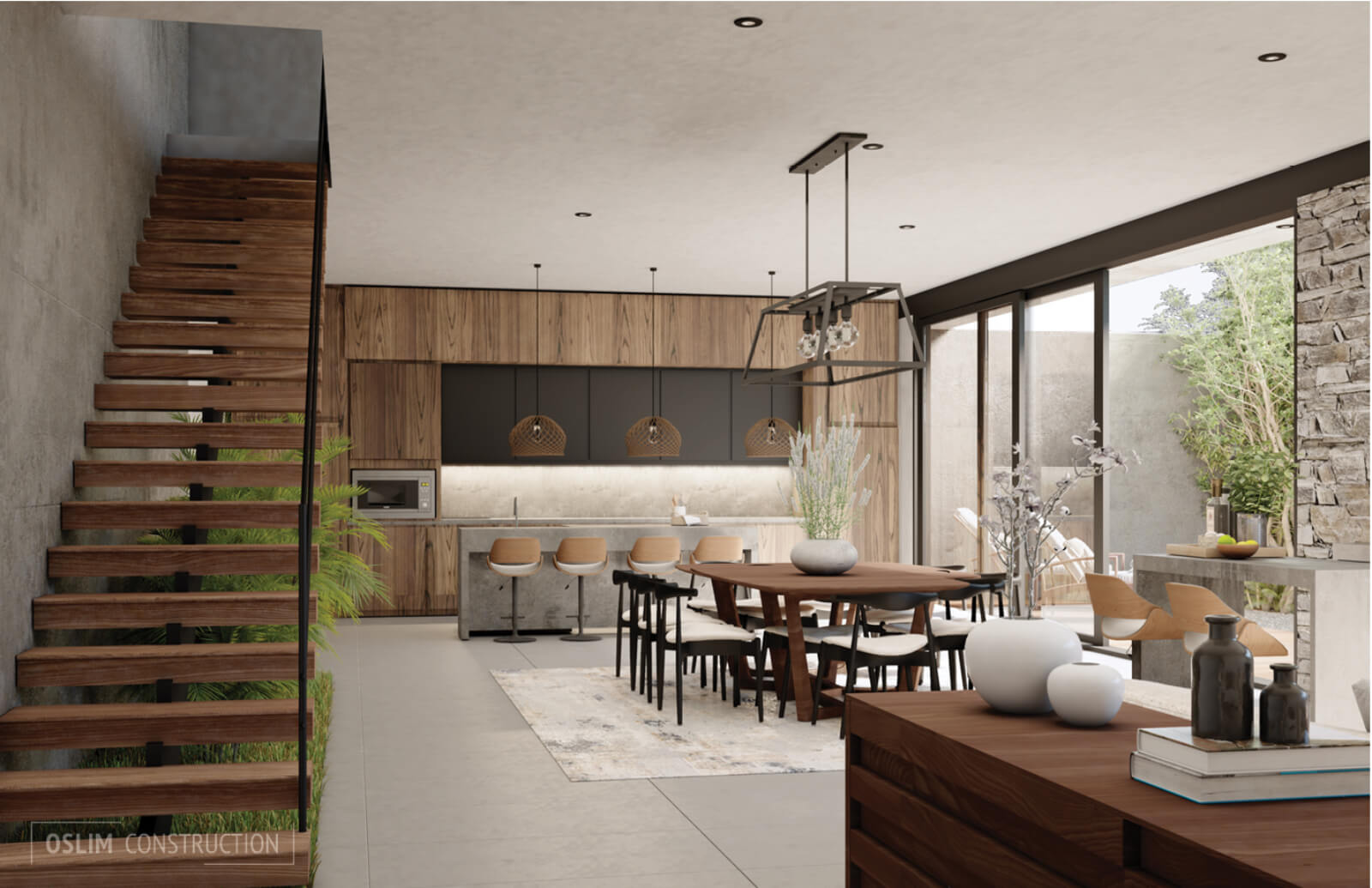 Casa luminosa con piscina privada, de dos niveles, adem&aacute;s de terraza, 139 m2 de patio, bar, bodega