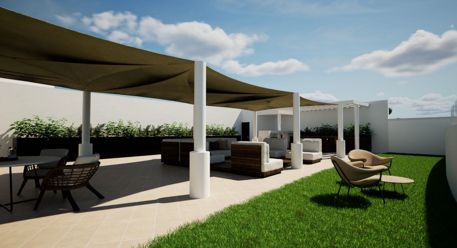 Condo with rooftop and pool, for sale, Downtown, Playa del Carmen.