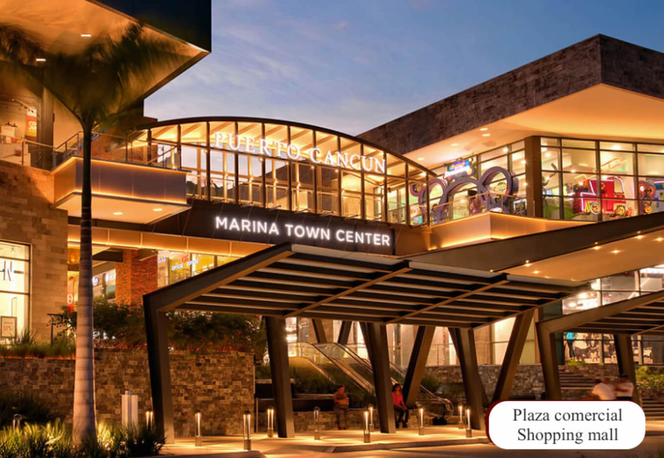 Condo with ocean and marina views, with amenities: infinity pool, spa, gym, lounge area, meeting room, lobby, located in Puerto Cancun