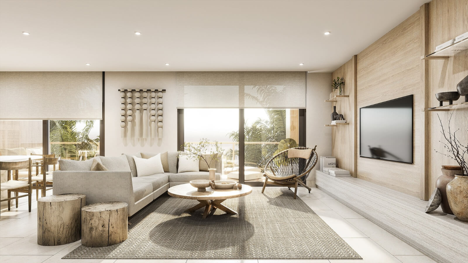 Condominium with private pool, mountain view for sale in Huatulco.