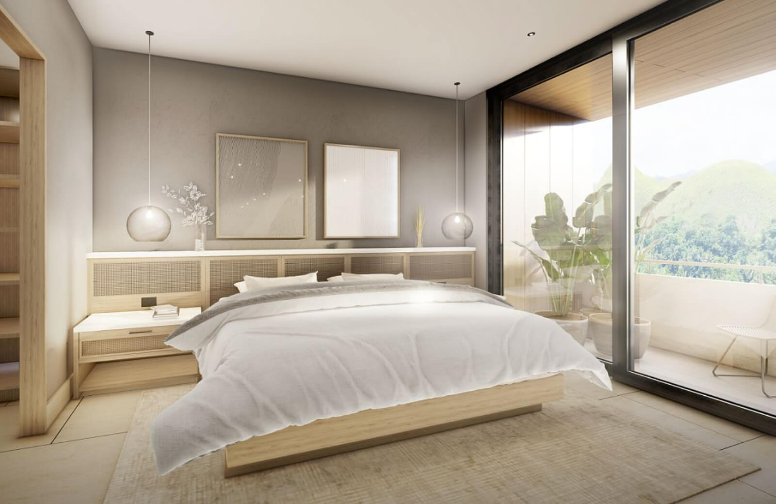 Condominium with private pool, mountain view for sale in Huatulco.