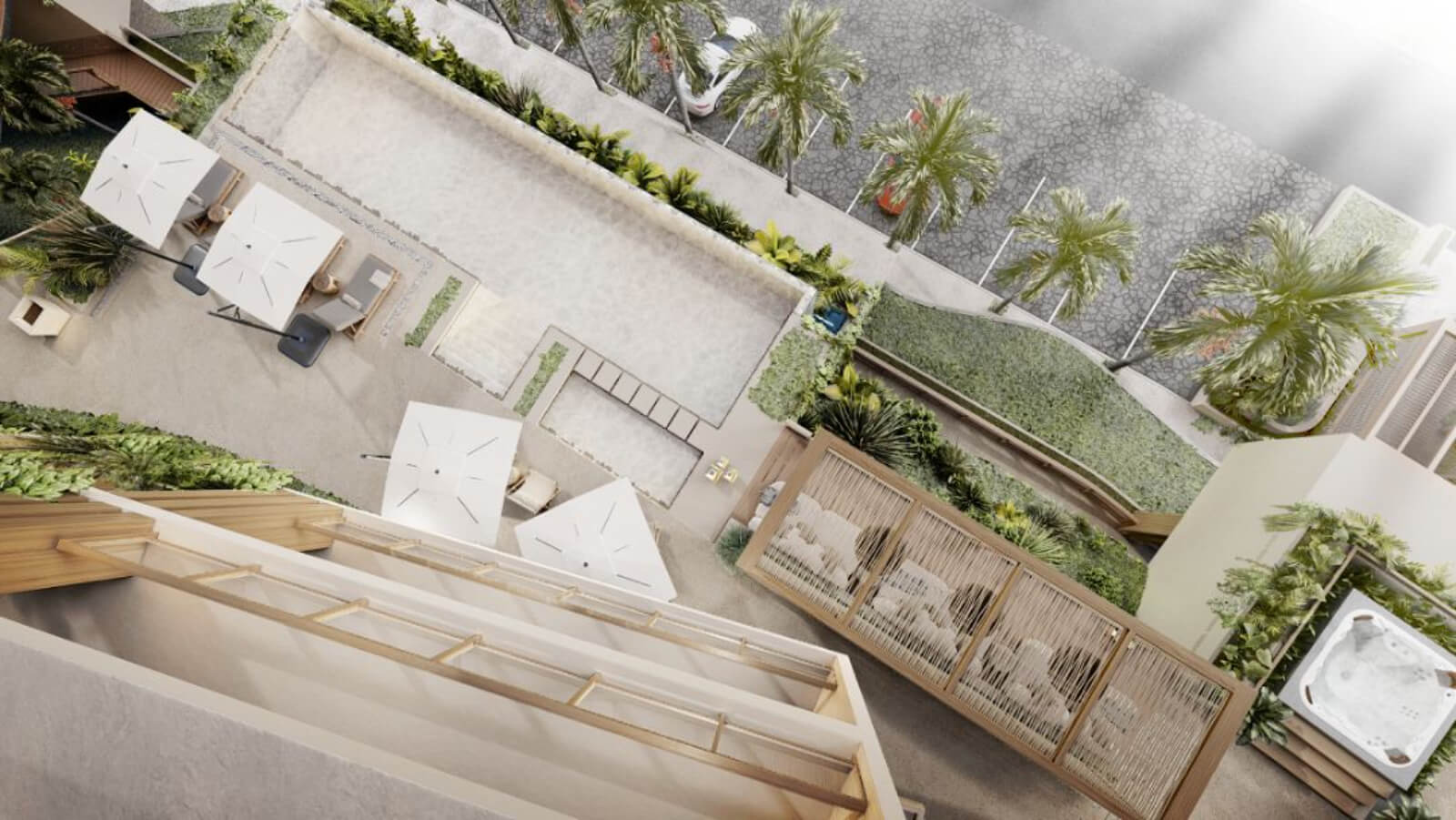 Condominium with private pool, mountain view for sale in Huatulco.