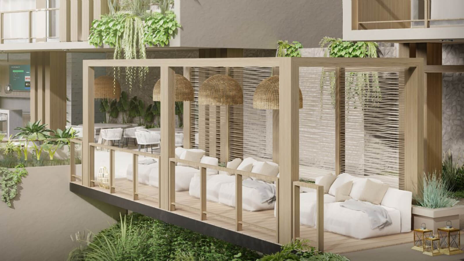 Condominium with private pool, mountain view for sale in Huatulco.