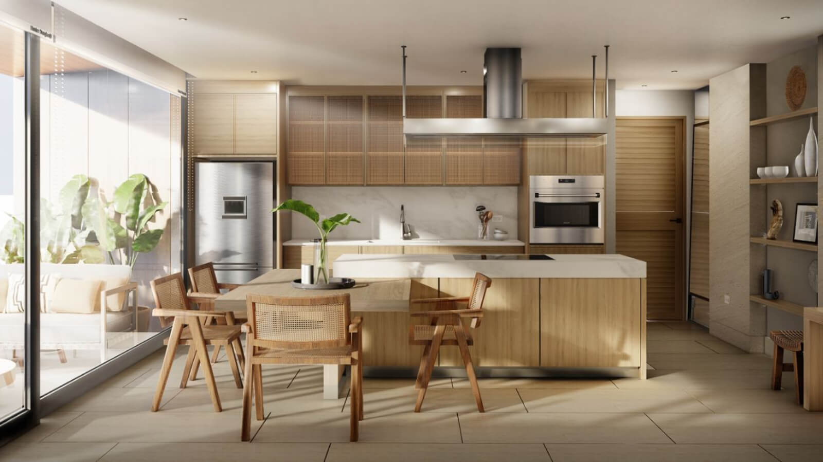 Condominium with private pool, mountain view for sale in Huatulco.