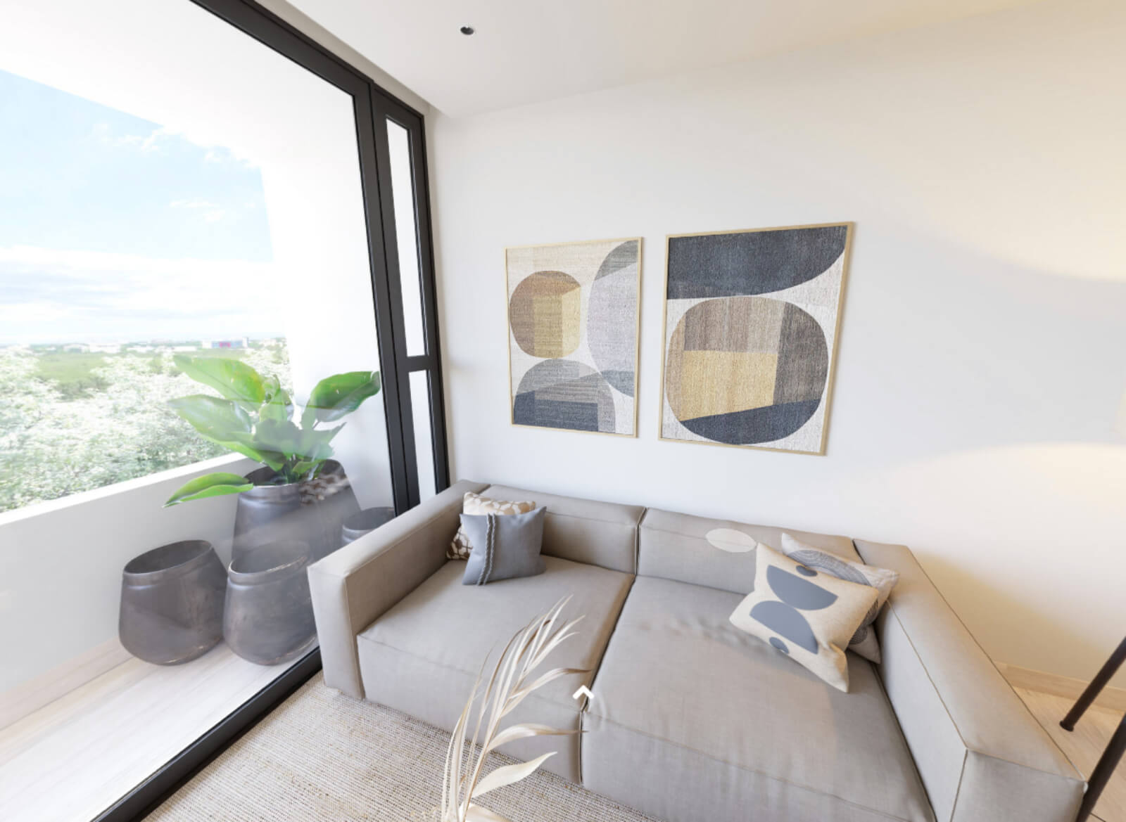 Apartment with pool and paddle court for sale, Boulevard Colosio, Canc&uacute;n