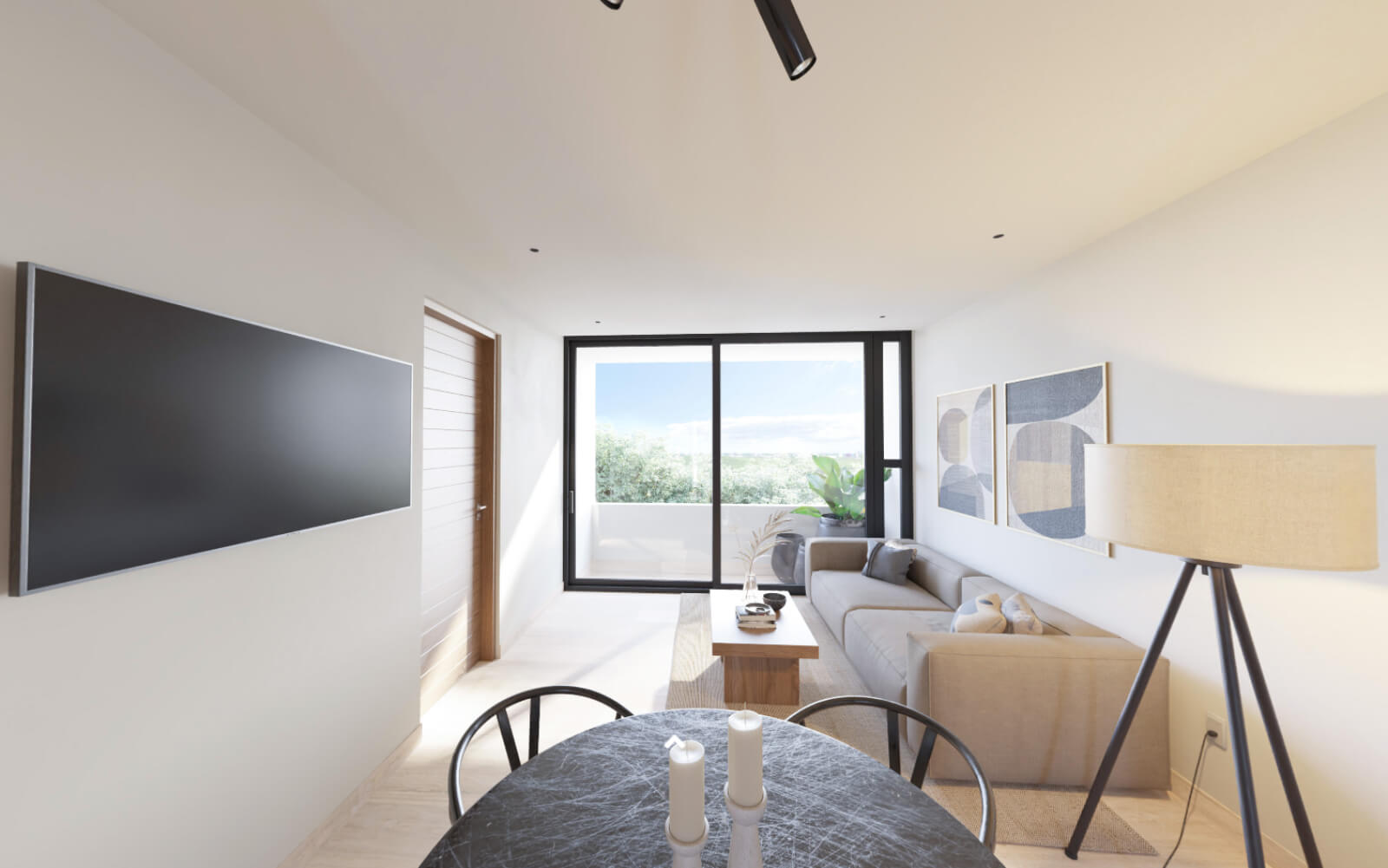 Condo with pool and paddle court for sale, Boulevard Colosio, Canc&uacute;n