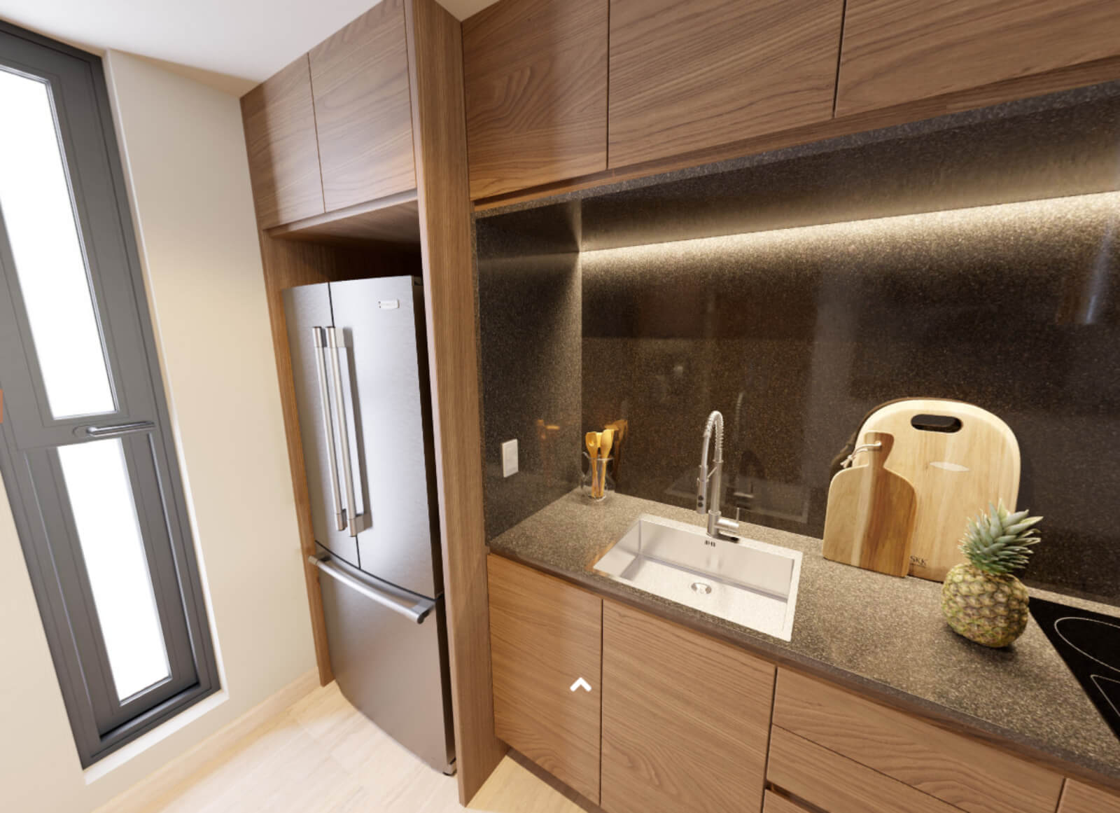 Penthouse with 21 m2 terrace, infinity pool, pet spa, cowork, gym, pre-construction, on Nader Avenue, Cancun, for sale.