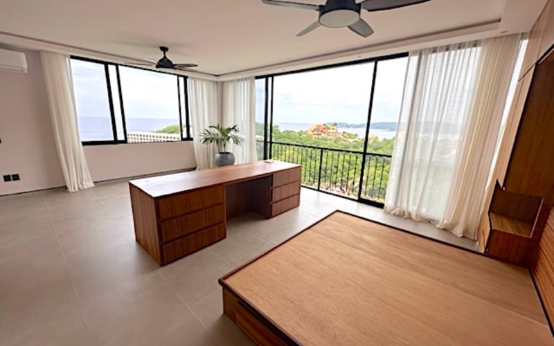 DHU229-1 Ocean view condo, pool, near Arrocito beach, for sale in Huatulco