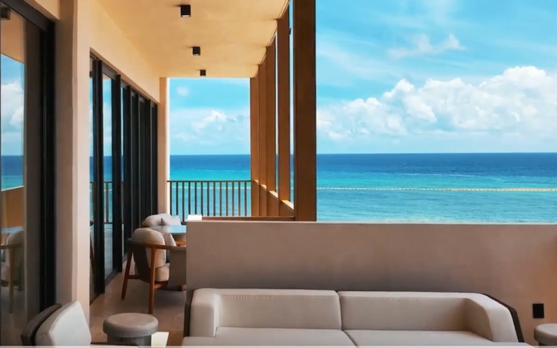 Oceanfront penthouse, with beach club, clubhouse and exclusive amenities in Corasol luxury residential, pre-construction in Playa del Carmen