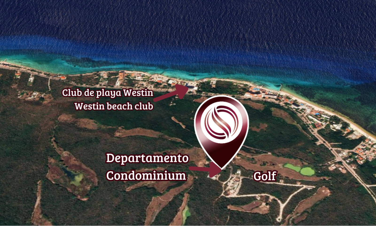 Condo con Balcon, infinity pool y Jacuzzi con vista al mar en venta,  zona centro, en Cozumel, Quintana Roo.