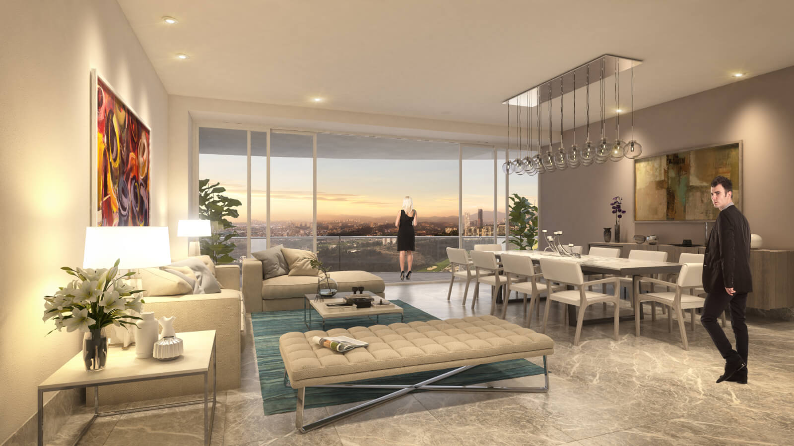 Luxurious apartment, pool, spa, gym, and more for sale in Interlomas