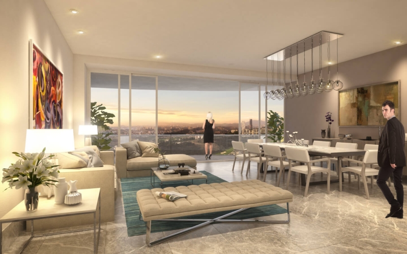 Immediate delivery apartment, with spa, kids club, dog park, coworking, gym, cigar room, event room, immediate delivery, sale in Bosque Real