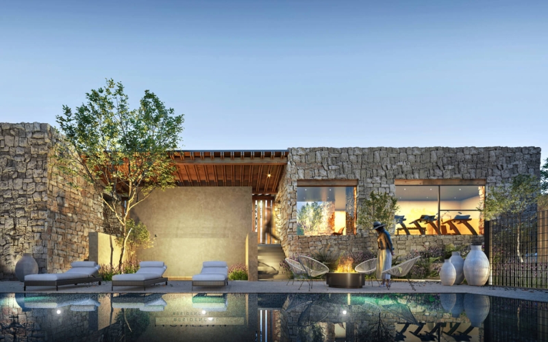 House with Roof garden and barbecue area, clubhouse with cinema, pool, sauna. jacuzzi, sports fields and more, immediate delivery, for sale