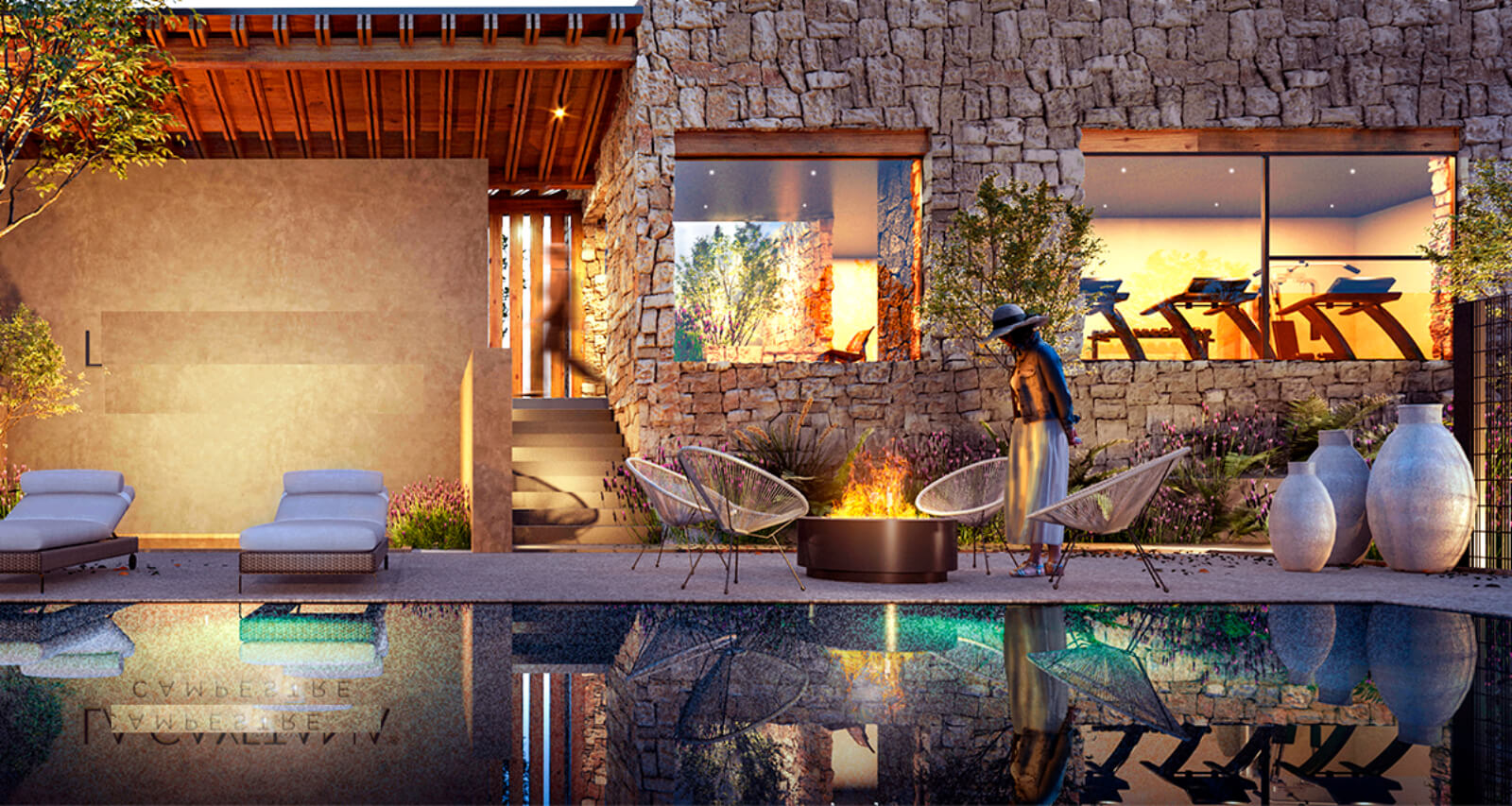 House with Garden and Pool, Pre-construction, Atotonilco, San Miguel de Allende