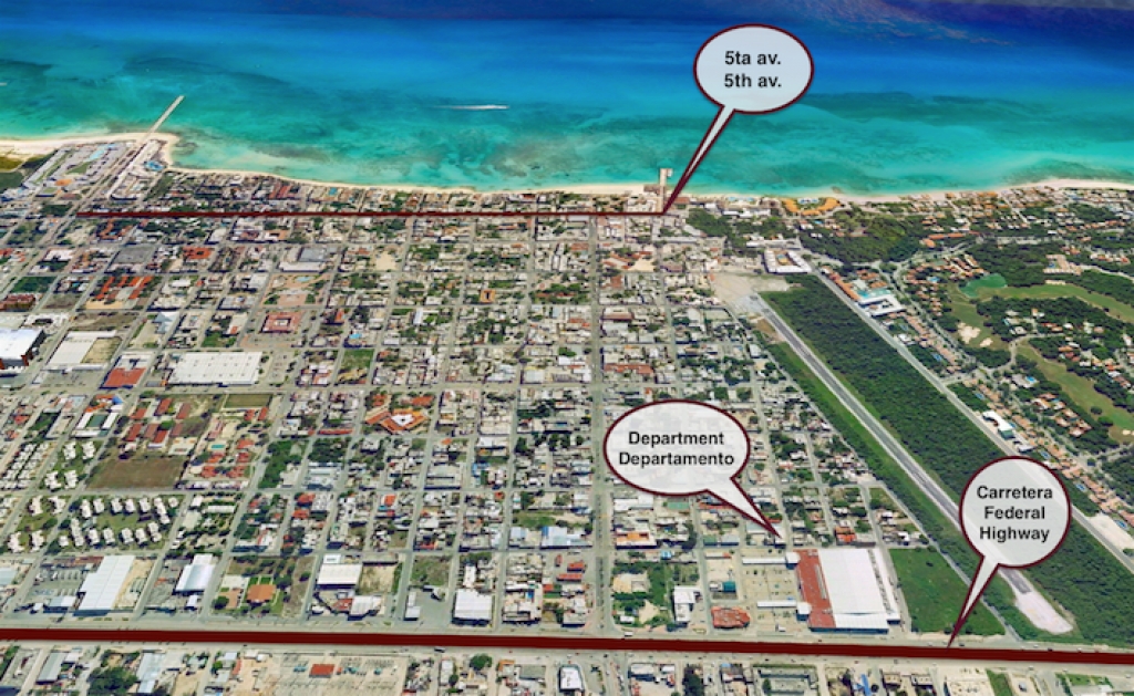 Incre&iacute;ble departamento con terraza privada y vista a la alberca &ndash; Ejido, Playa del Carmen