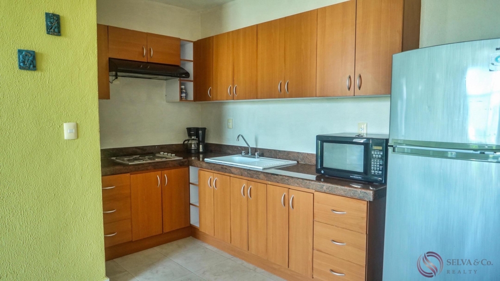 Incre&iacute;ble departamento con terraza privada y vista a la alberca &ndash; Ejido, Playa del Carmen