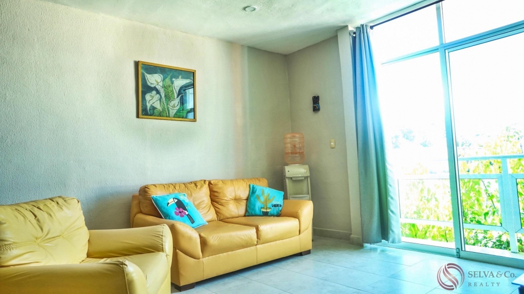 Incre&iacute;ble departamento con terraza privada y vista a la alberca &ndash; Ejido, Playa del Carmen