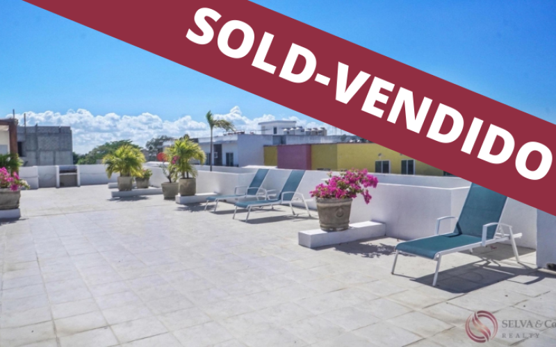 Departamento de 2 recamaras en Remate playa del carmen