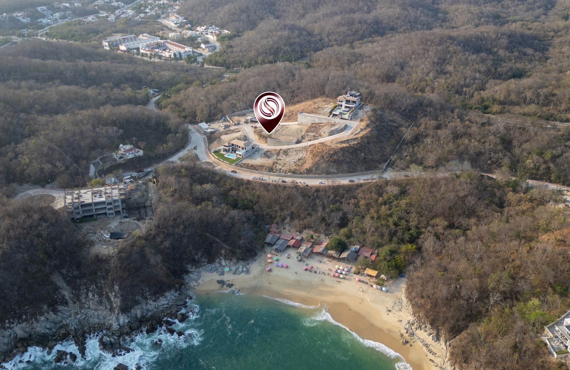Multifamily Land with Permit to Build 3 Homes for Sale, Sector E, Huatulco