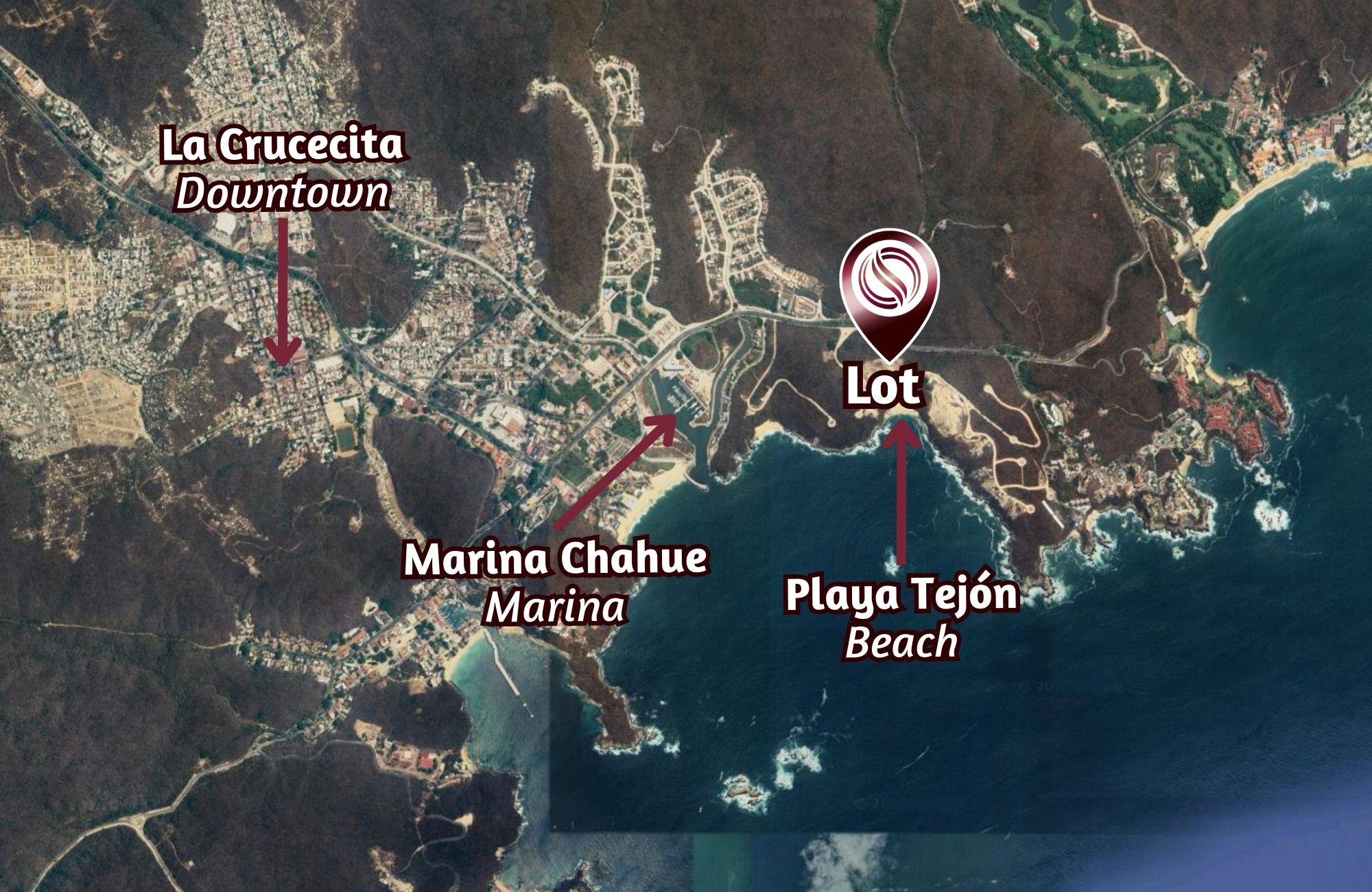 Multifamily Land with Permit to Build 3 Homes for Sale, Sector E, Huatulco
