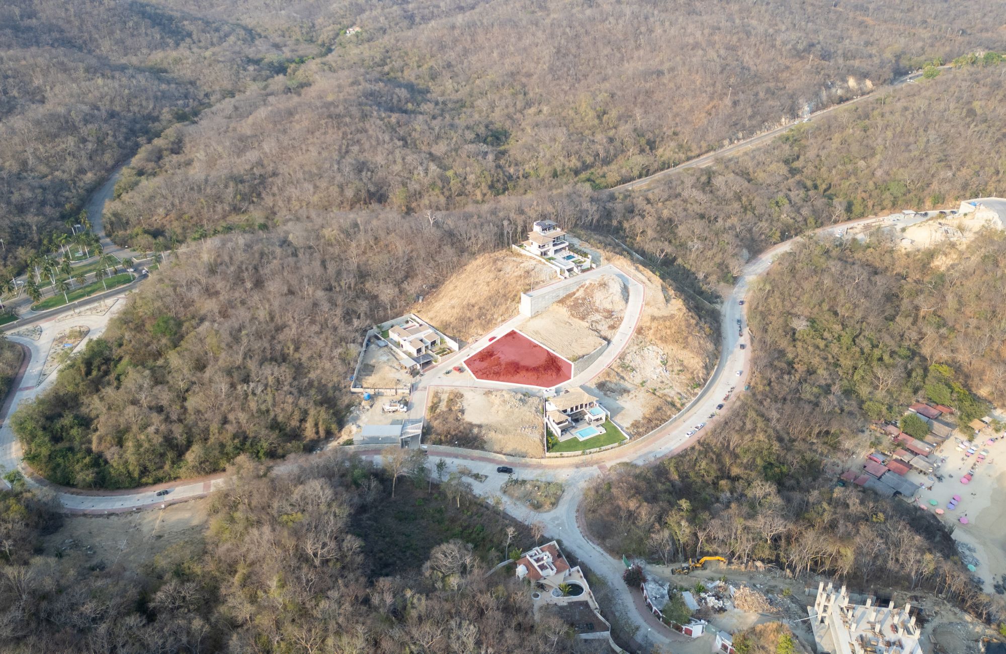 Multifamily Land with Permit to Build 3 Homes for Sale, Sector E, Huatulco