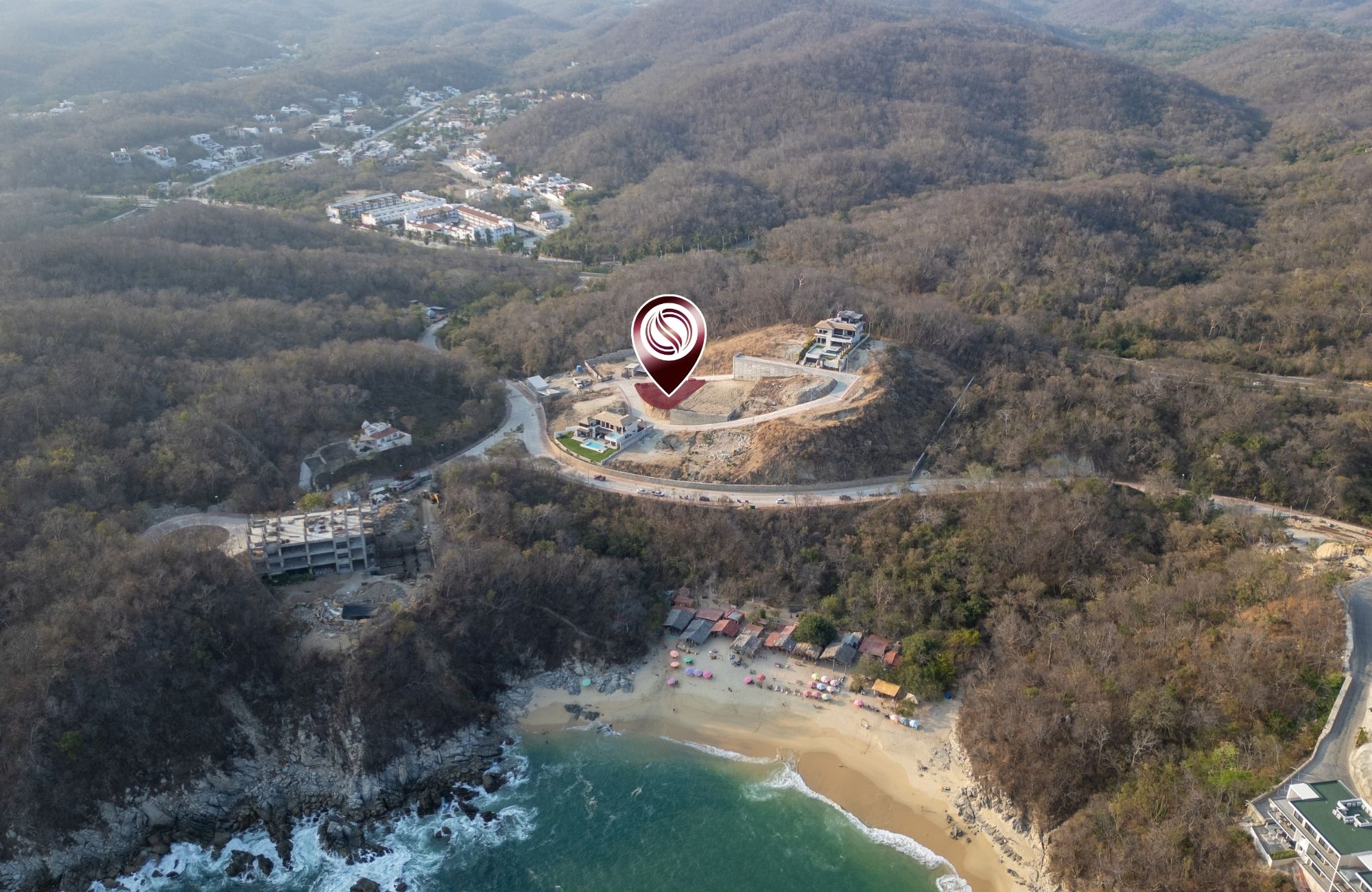 Multifamily Land with Permit to Build 3 Homes for Sale, Sector E, Huatulco