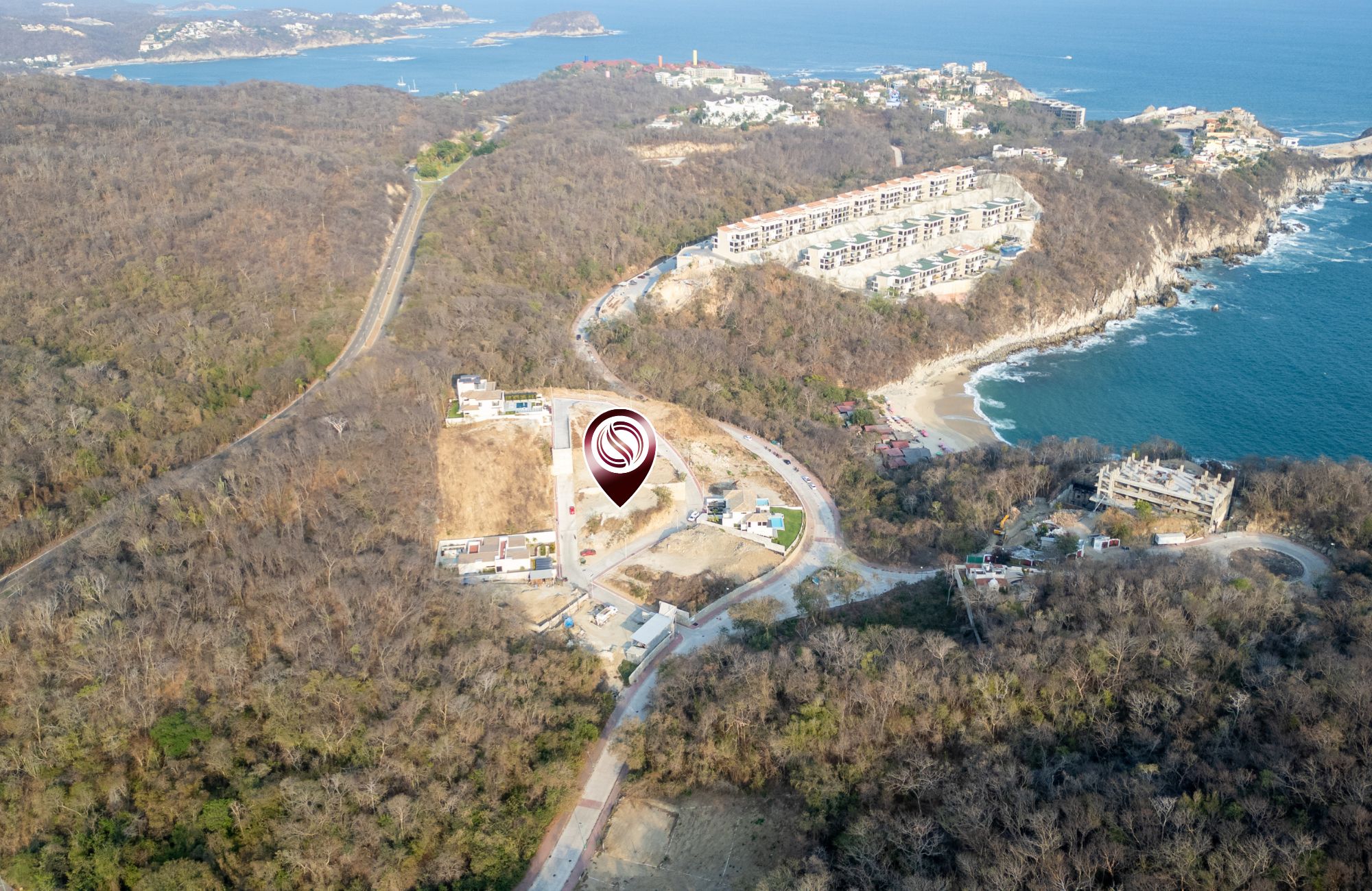 Multifamily Land with Permit to Build 3 Homes for Sale, Sector E, Huatulco