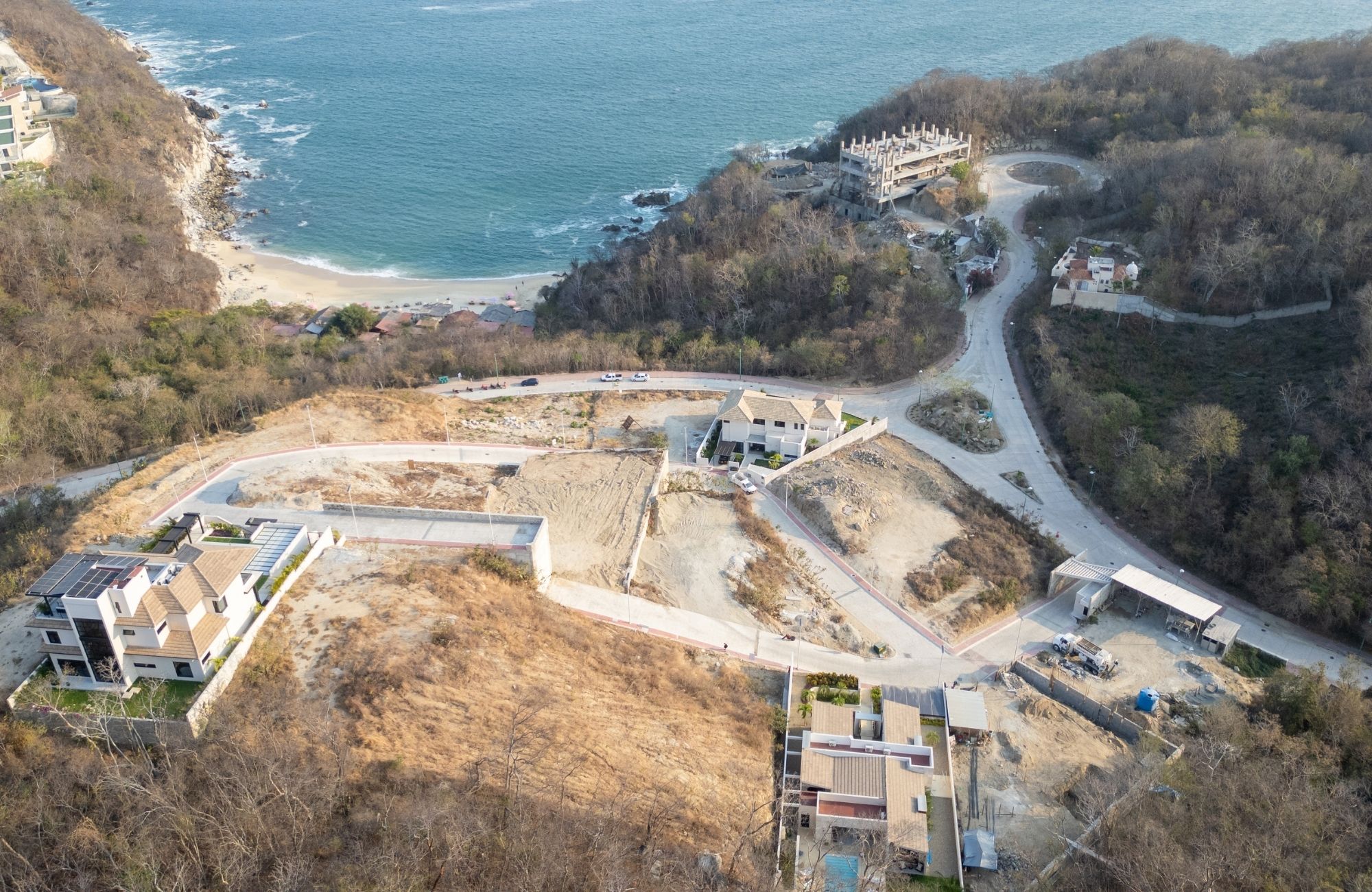 Multifamily Land with Permit to Build 3 Homes for Sale, Sector E, Huatulco