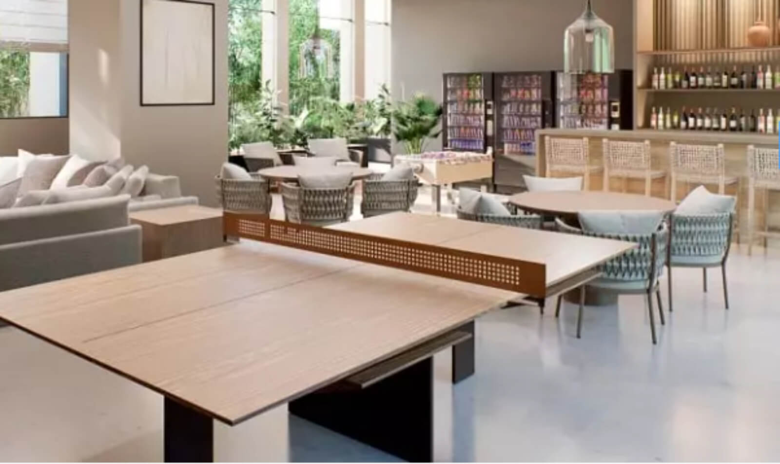 Apartment near the beach, room &amp; pool service, fire pit, playground for children, hammock area, surrounded by green, 1 km from the beach pre