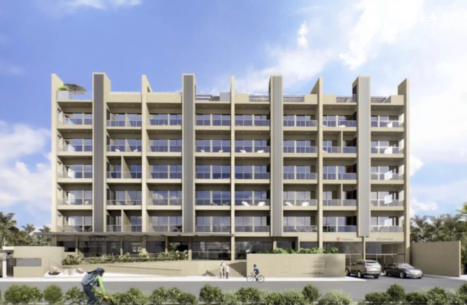 Apartment near the beach, room &amp; pool service, fire pit, playground for children, hammock area, surrounded by green, 1 km from the beach pre