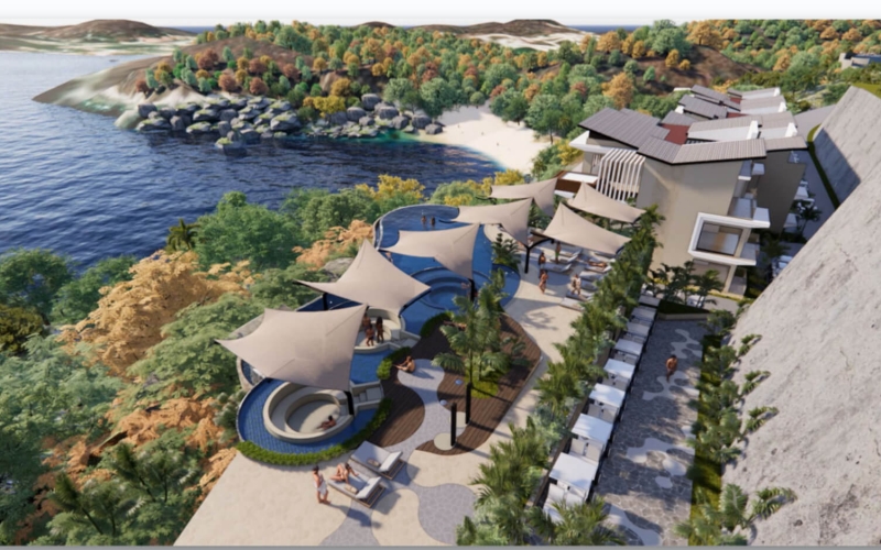 Oceanfront penthouse, beach club, spa and more, pre-sale El Tejon Huatulco