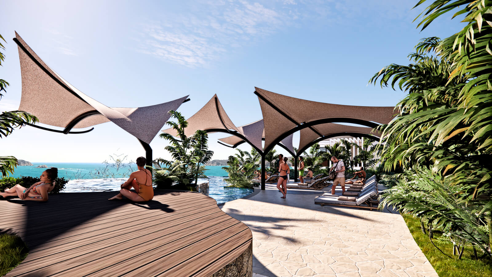 Apartment with terrace surrounded by natural reserve for sale, Playa &Oacute;rgano, Huatulco