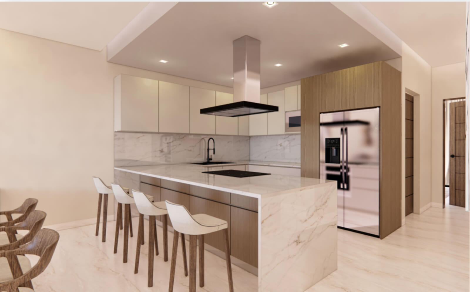 Apartment with terrace surrounded by natural reserve for sale, Playa &Oacute;rgano, Huatulco