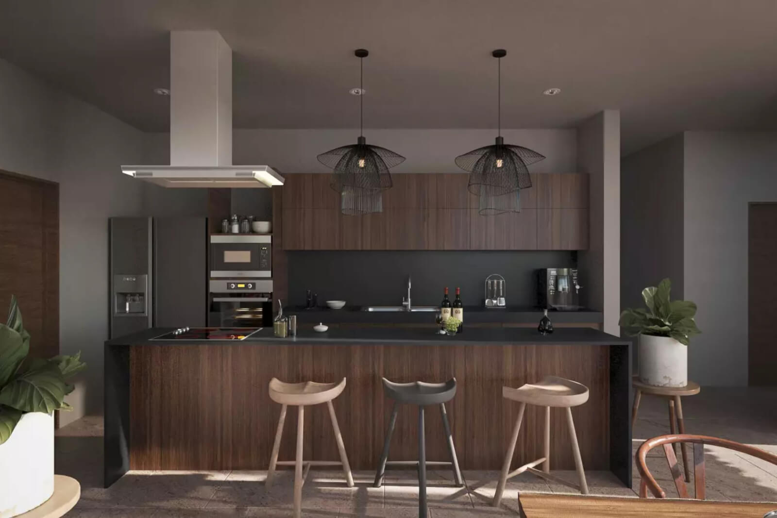 Rooftop with ocean view pool, 3 bedroom condo for sale in Cozumel