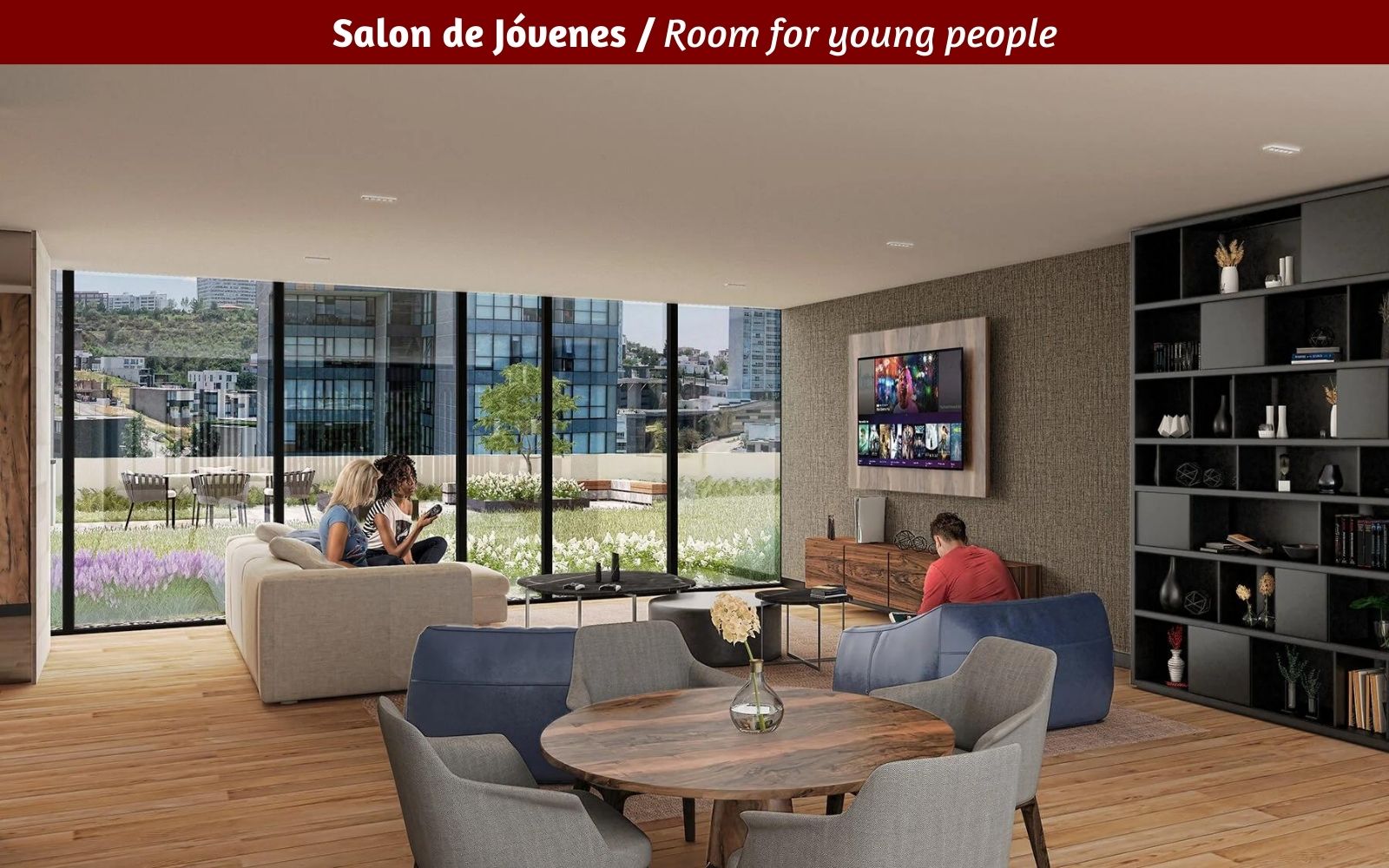 Apartment with rooftop and gym for sale in Miguel Hidalgo neighborhood, Mexico City