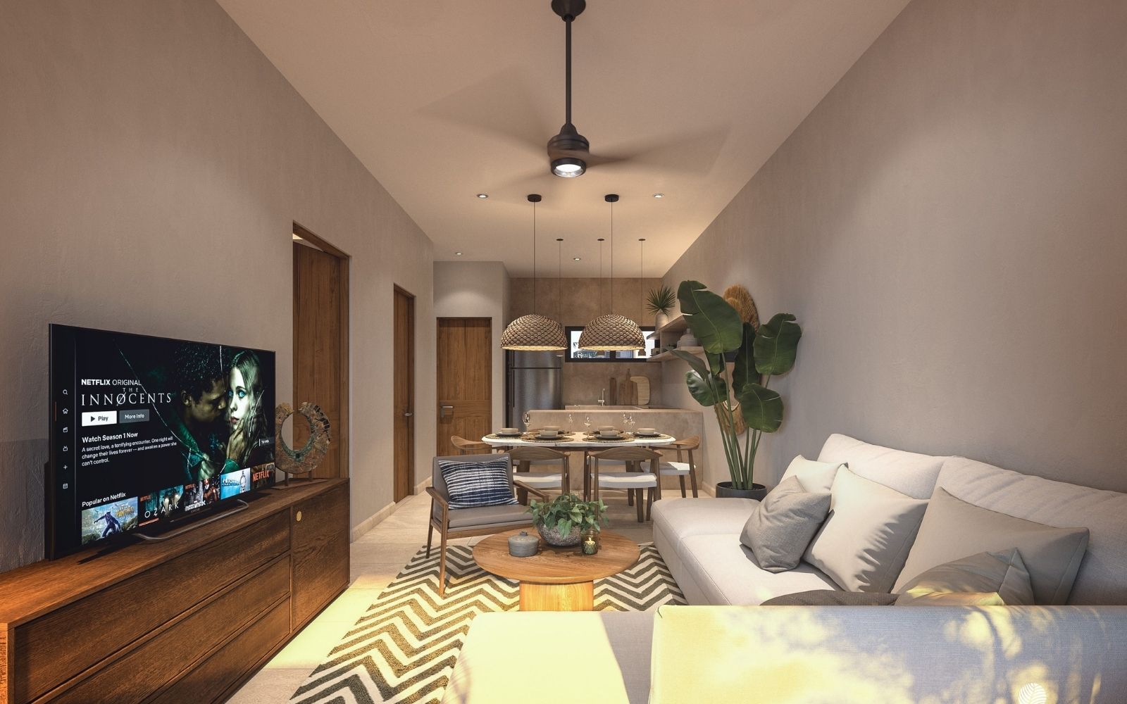 Beachfront condo with terrace and private Jacuzzi, pre-construction, for sale in Puerto Morelos.