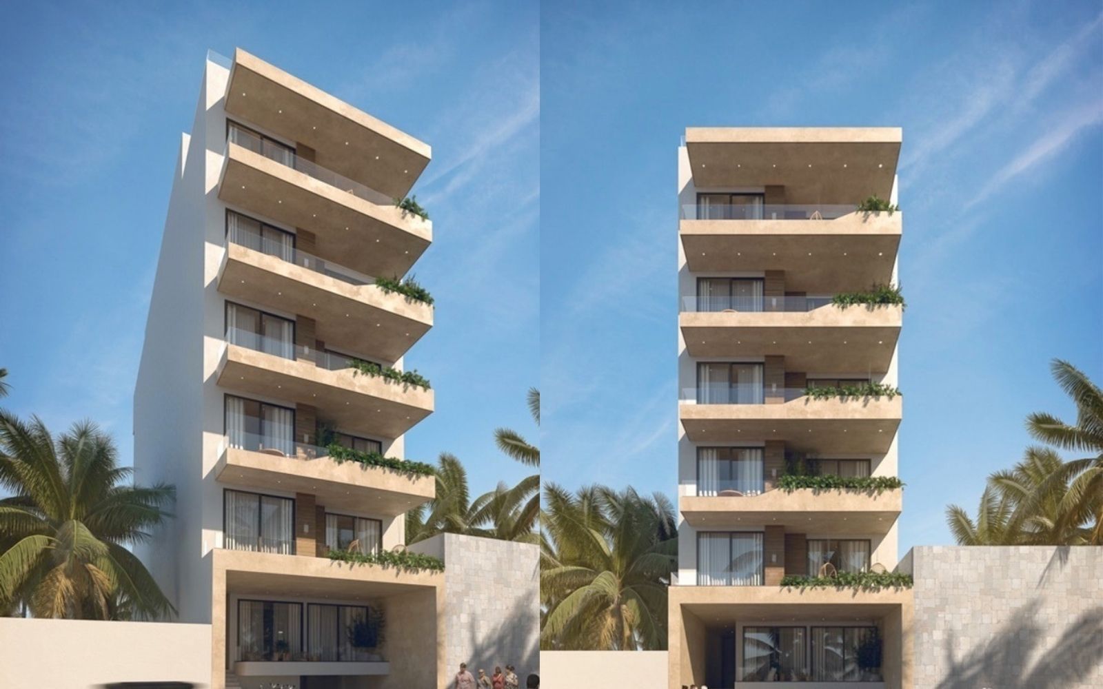 Condo frente al mar con terraza y Jacuzzi privado, Venta en Puerto Morelos.