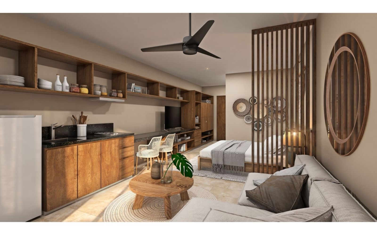 Apartment with private pool, gym, spa area, pre-construction, sale,  downtown area, Playa del Carmen.