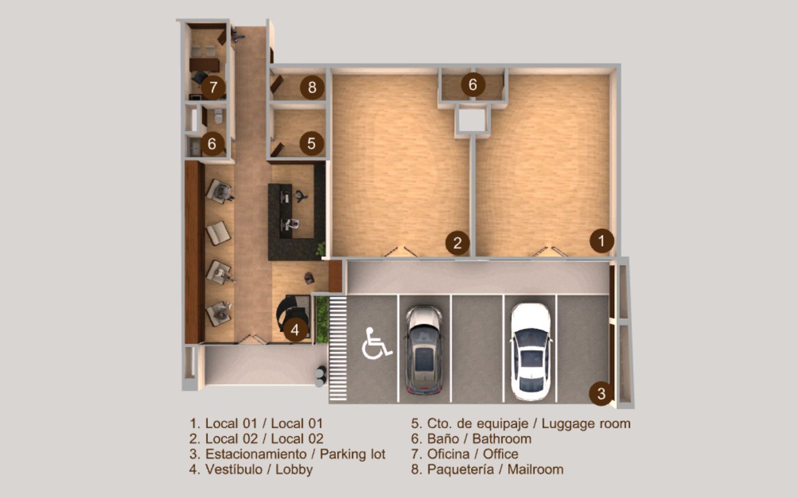 1 Bedroom condo, steps to the beach for sale, Downtown, Playa del Carmen