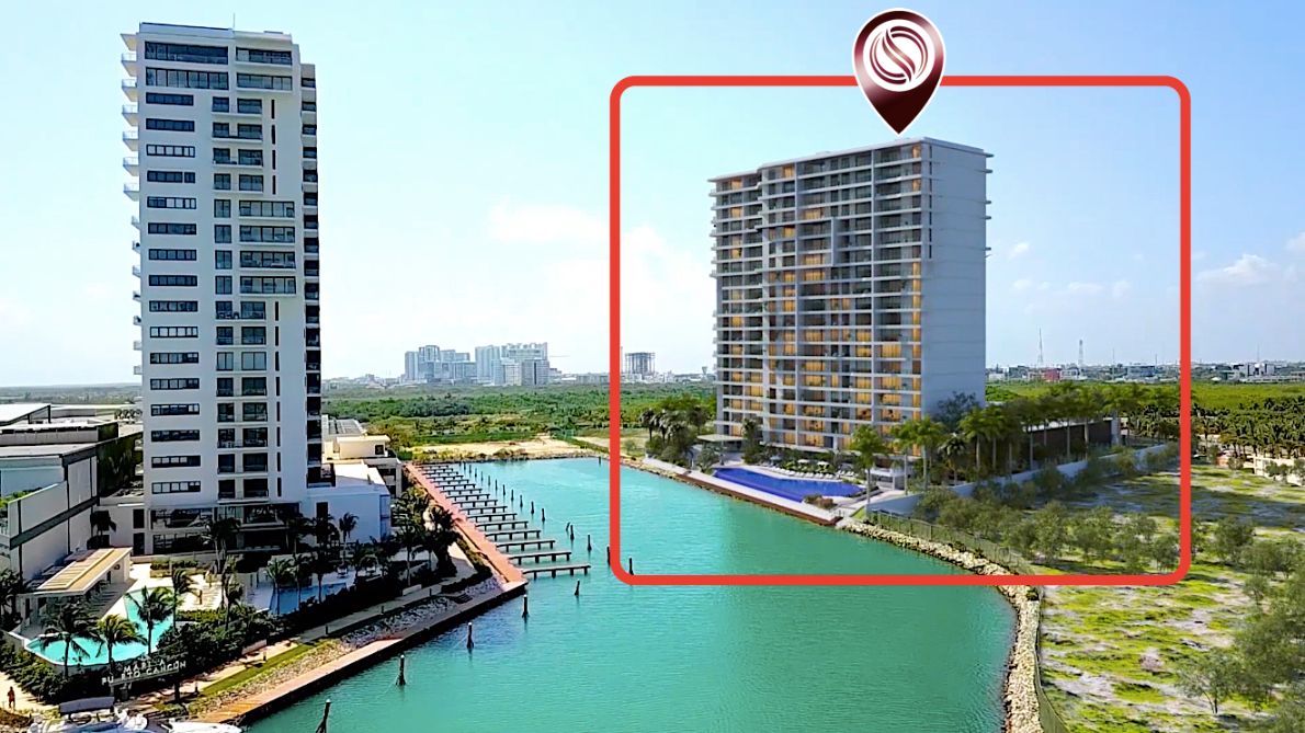 Penthouse con alberca com&uacute;n, en venta, Avenida Bonampak Canc&uacute;n