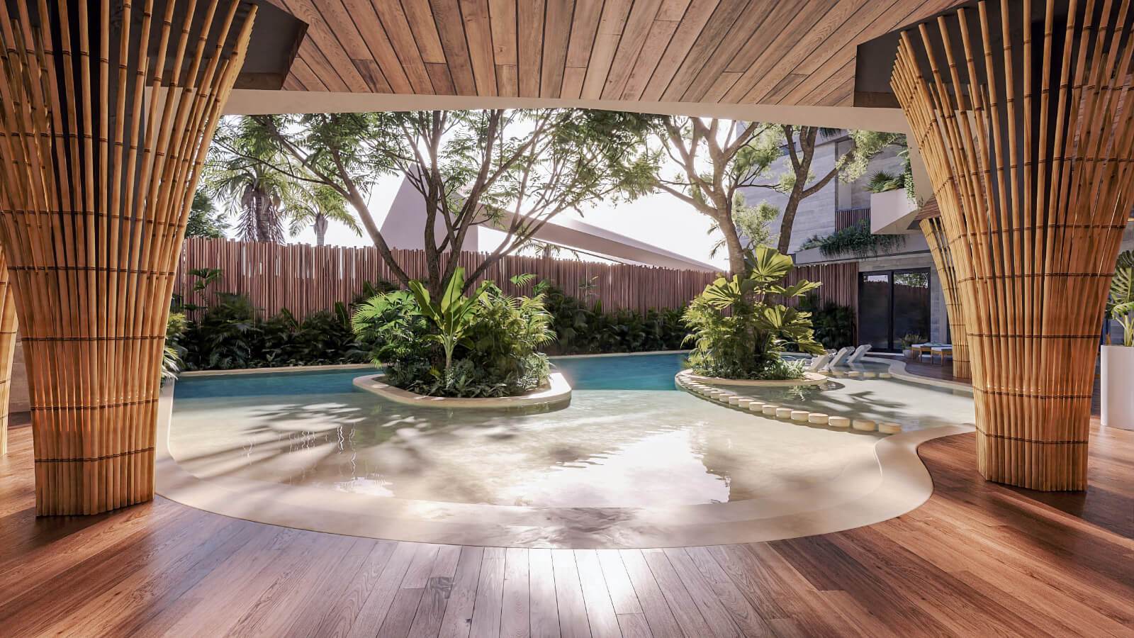 Condo with double terrace and jacuzzi for sale, Downtown, Playa del Carmen.