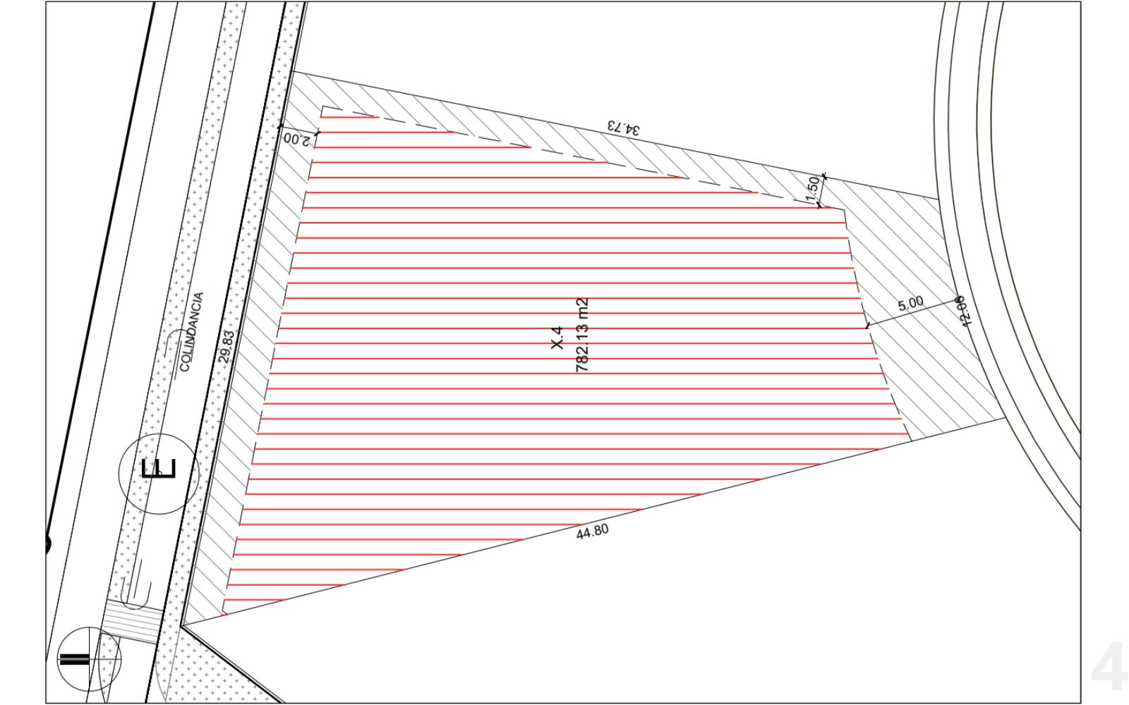 Land of 1,075 m2 i in a gated community with swimming pool, sports fields, pet park, games, spa, and much more amenities for sale in the Nor